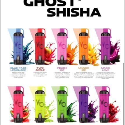 GHOST SHISHA 15000 PUFFS DISPOSABLE VAPE